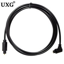 블루레이플레이어 90도 디지털 광 오디오 케이블 어댑터 toslink gold plated 1m 0.5m 2m spdif 케이블 for blueray ps3 xbox dvd, 똑바로-0.5m