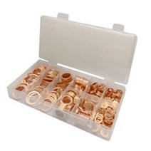 구리와샤 동와샤 동가스켓세트 동박킹 동패킹 400PCS, 400pcs-(1SET)