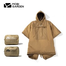 입는침낭 오리털침낭 혹한기침낭Mobi Garden 모비가든 캠핑 케이프 침낭 웨어러블 슬리핑 백 다용도 보온, 01 Sand