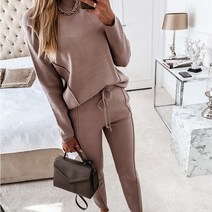 2023 써스데이 아일랜드 하라주쿠 스타일 원피스 여자 tracksuit 터틀넥 스웨터 바지 정장