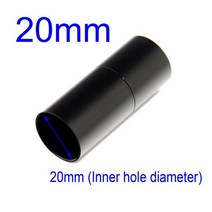 알루미늄파이프 원형 사각 튜브 합금 파이프 다축 비행기 탄소 튜브 조인트 알루미늄 합금 커넥터 18mm /, 02 20mm