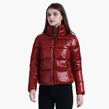 가을자켓 따뜻한 짧은 파카 캐주얼 패딩 푸퍼 코트 여성용 단색 기본 방풍 방수 아웃도어 의류 겨울 상품