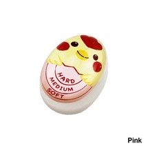 계란 타이머 수지 삶은 밥솥 색상 변경 요리 온도 관찰자 주방 도구 친환경 수지 빨간 타이머, 05 분홍색