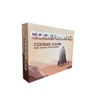CoderMarz Space and AI Learners!NBC 특징- 100% 소년 소녀를 위한 보드 게임 6세 이상 남아 및 여아용 게임 재미있는 우주 비행사와 신경 모험을 통