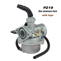 오토바이 기화기 사륜 바이크 고품 pz19 19mm 탄수화물 50 70 90 110 125cc atv 쿼드 4 휠러 먼지 자전거, 로고가 있는 pz19