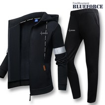 블루포스 남여공용 르데빌 후드집업 트레이닝 세트 남자 운동복 츄리닝
