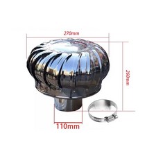 벤추레다 벤츄레이터 벤츄레타 무동력 304 스테인레스, 110mm 304 스테인레스