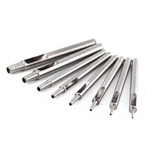 정품 타공펀치 벨트구멍뚫기 타공 가죽 가방끈 구멍 펀치 펀칭 0.8mm-6mm 시계줄 구멍 뚫기, 0.8mm
