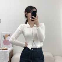 미니몰스탠다드 여성용 투웨이 집업 쫀쫀 슬림핏 간절기 필수템
