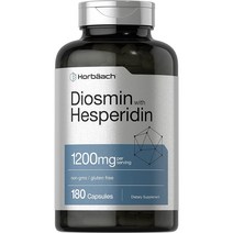 Horbaach 디오스민 헤스페리딘 1200mg 180캡슐
