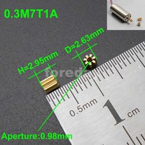 웜기어 베벨기어 톱니바퀴 10 개/몫 구리 스퍼 기어 황동 0.3M 0.5 M 모듈러스 조리개 1MM 2MM 3MM 3.17MM, 04 0.4M9T1A