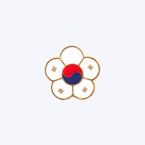 무궁화 태극기 배지