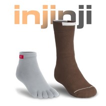 인진지 NEW 트레일러 퍼포먼스 세트 브라운 쿨맥스 아웃도어 양말 중목 등산 트레킹 백패킹 스포츠 기능성 남자 여자, large(275~300)