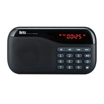 브리츠 BA-PR1 라디오 스피커, BA-PR1(블랙), 휴대용 라디오스피커