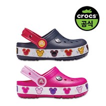 크록스공식 키즈 CROCBAND MICKEY FNLB LIGHTS K CPK (20SKCL204994)