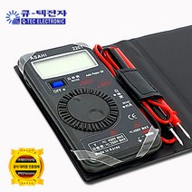 큐텍 디지털 멀티 테스터 ASAHI-2201 포켓형 멀티미터 테스터기 전기테스터기 전압테스터기