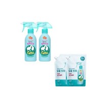 온더바디 코튼풋 발을씻자 풋샴푸 자몽향 본품 385ml 2개+ 레몬향 리필 500ml 2개