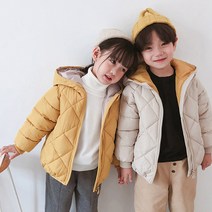 베이비맥스 아동용 데일리 경량 후드 패딩 점퍼