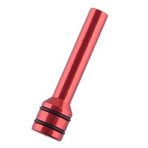 자동차 후드2Pcs Universal Car Interior Door Lock Stick Knob Pull Pins Covers Red Aluminum Alloy for, 한개옵션0