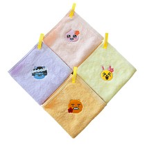 카카오프렌즈 플라워 고리타올, 4개, 네오