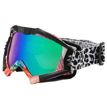 Dline 스키 고글 겨울 스키를위한 겨울 스키 스포츠 안경 방 방 방향 스키 마스크 스노우 보드 스키 고글 UV400안경 보호 눈 고글 높은가격순 판매량순 최신순, Spot Green