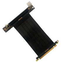 PCIE 3.0x16 90도 GPU 라이저 케이블 RTX 그래픽 카드 x99 서버 큰 6P 전원 공급 장치 Bitcoin 마이닝, 03 90 Degree_09 50cm
