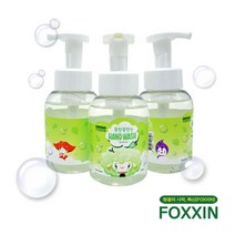 폭신 핸드워시추천 유아 버블 거품형 손세정제 대용량 세트 휴대용 핸드워시리필 270ml 3개입 핸드워시, 270ml*3