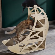 고양이 원목 캣타워 캣워커 놀이터 사다리형 놀이쉼터, 문나잇