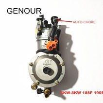 가솔린-LPG NG 변환 키트 가솔린 발전기용 LPG 5KW/6KW 188F 190F 자동 초크, 한개옵션0