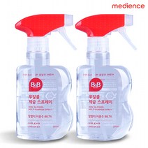 비앤비 무알콜 제균 소독스프레이 300ml, 300ml X 2개