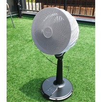 끈 조절 스토퍼타입 선풍기 안전망 촘촘한 그물망, 1개, 공기정화선풍기망(땡땡이블루)