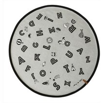 북유럽 OYOY 오이오이 알파벳 러그 카펫 아이방 꾸미기 인테리어 소품 직경120cm