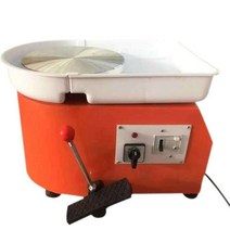 소형 전동 도자기 만들기 물레 손 물래 발판 도예, 250w 핸드 푸시 페달 분해 물동이