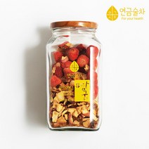 STNY_연금술차 사과딸기 담금주 키트 780ml 선물 과일만들기 용 만들기