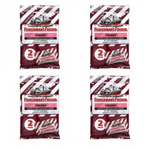 피셔스맨 프렌드 무설탕 목캔디 사탕 체리 40개입 4팩 Fishermans Friend Menthol Lozenges Cherry