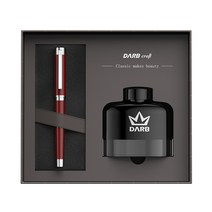 만년필입문 고급만년필 추천 만년필케이스 선물용볼펜 고급샤프추천 PARKER 선물용만년필 독일 만년필 만년필쇼핑몰 저가만년필 각인볼펜, 실버 차이나 레드, 0.38mm EF