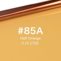 Tenwish 40*50cm 젤 컬러 필터 용지 수정 조명 사진 스튜디오 라이트 레드 헤드 스트로브 손전등, 85a, 06 85A
