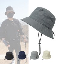 여성 남자 등산모자 캠핑모자 버킷햇 벙거지모자, 라이트그레이