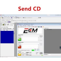 차량점검 Winols 2.24 + Ecm 티타늄 26000 패치 Damos 파일 비디오 사용자 설명서 드라이버 자동차 진단 도, 02 Send CD