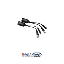 [중소사] PV-215HD /AHD+TVI+CVI 250m UTP 송수신기/전원+영상 발룬, 단품