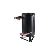 열교환기 열이동 라디에이터 스테인레스 보일러 스팀, 1.5HP 쇼트  단열재  조인트