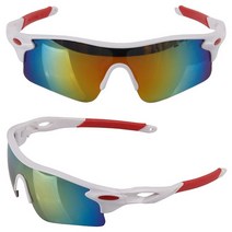 펠론 SPORT GOGGLE SUNGLASSES 화이트&레드, free