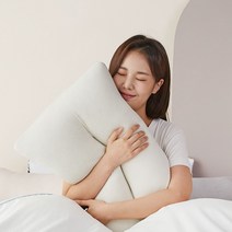 하우지안 엘라베개 목이편한 기능성 메모리폼 경추 베개, PINK