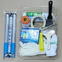 페인트 세트상품 9종 10품목 셀프페인트칠 도구, 3. 9인치 유성롤러 세트