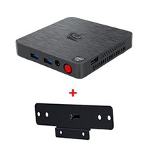 mini 소형 pc 게이밍 미니 미니 인텔 셀러론 라이센스 + 데스크탑 컴퓨터, 브래킷 포함, 유럽 ​​연합