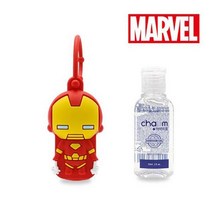 마블 휴대용 손소독제 아이언맨 베이비파우더향 30ml 사무 생활-72394EA, 1, 본상품선택