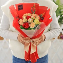 벨르 페레로로쉐 꽃다발 레드 초콜릿 수능 백일 선물, 단품