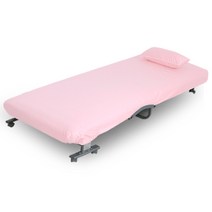 맞춤제작 순면 라꾸라꾸침대 매트커버, 순면원단(4.핑크)