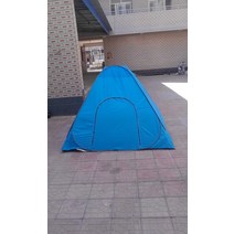 방한 암막 난방 텐트 원터치 텐트 겨울 기계 20x20x1.3 m 파란색 흰색 지퍼가