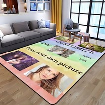 맞춤 카펫 직프린트 러그 거실 현관 매트 대형 Pet 욕실 DIY 요가 애완 동물 러그, 100cm by 120cm, 100cm by 120cm
